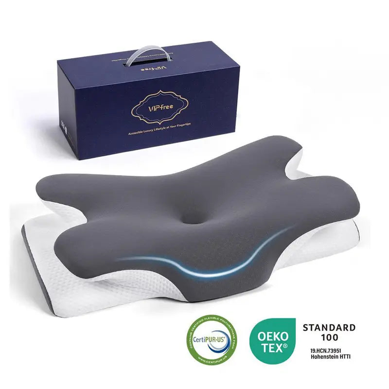 Cooling Memory Neck Pillow for Comfort