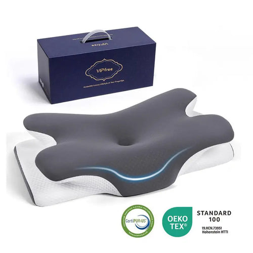 Cooling Memory Neck Pillow for Comfort