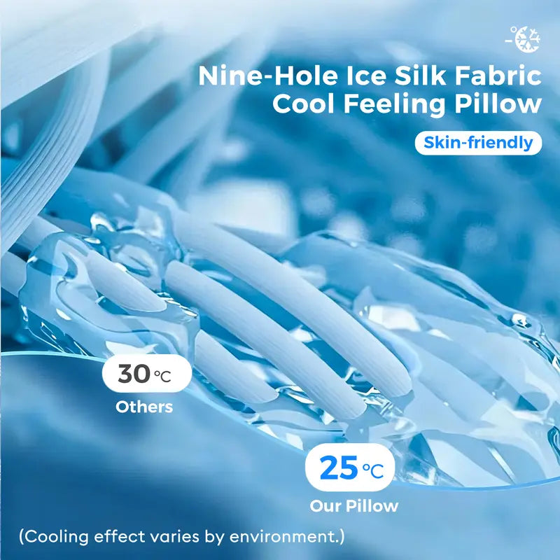 Cooling Memory Neck Pillow for Comfort